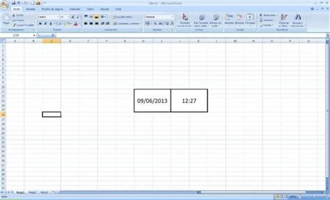 Cómo Poner o Insertar la Fecha y Hora Automática en una Celda de Excel ...