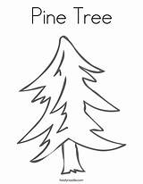 Pine Tree Coloring Page  Twisty Noodle sketch template