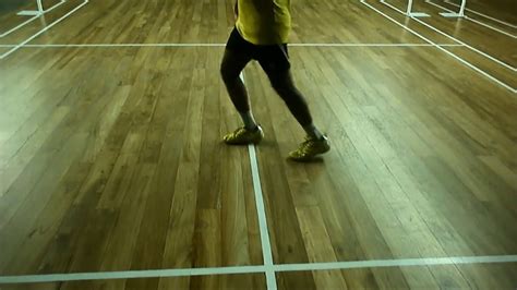 Badminton Footwork Exercises - Badminton Training Plan - YouTube