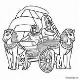 Pharaohs Chariots Coloring Page  Pagescom sketch template