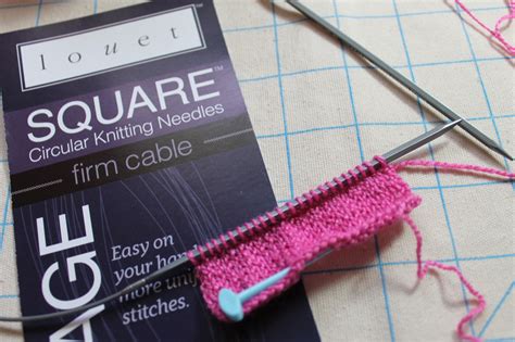 Have you tried Square Knitting Needles? - Stitches by Debbie