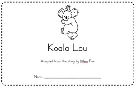 koala lou activities | Book activities, Read aloud activities, Writing ...