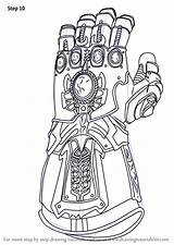 Infinity Gauntlet Drawing  Shimanoexsenceinfinityuae sketch template
