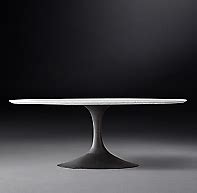 Aero Marble Oval Dining Table