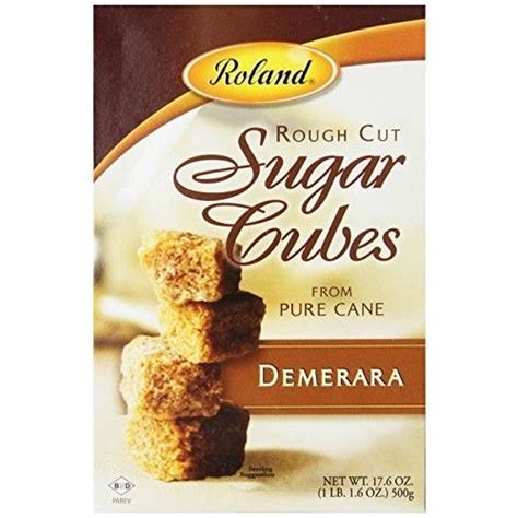 Roland Rough Cut Demerara Sugar Cubes, 17.6-Ounce Boxes (Pack of 6) Reviews 2021