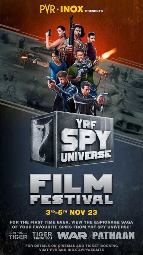 YRF Spy Universe Film Festival Before Tiger 3 | cinejosh.com