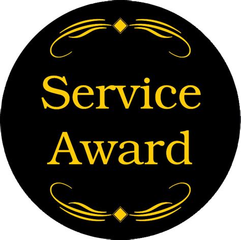 Service Award Emblem | Custom Trophies and Plaques | Dinn Trophy