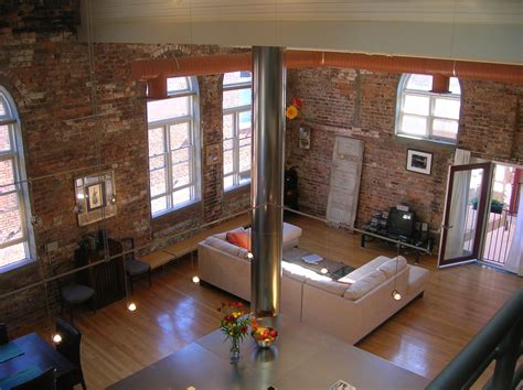 Brick Lofts | Brick loft, Loft living, Living room loft