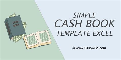 Download free Cash Book Template in Excel Format