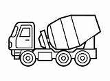 Cement Mixer Truck Coloring Pages At Alyssa Wekey Blog sketch template