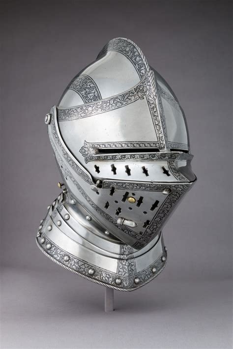 Attributed to Wolfgang Grosschedel | Close Helmet | German, Landshut ...