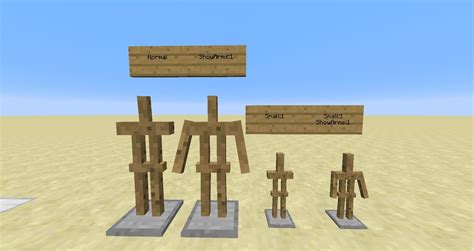 Armor stand hidden tags! (they can have arms!) : r/Minecraft