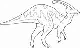 Parasaurolophus Coloring Page  Dinosaurs Pinterest pages sketch template
