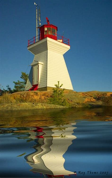 Killarney Lighthouse on Ontario's Georgian Bay Canada | Lighthouses ...