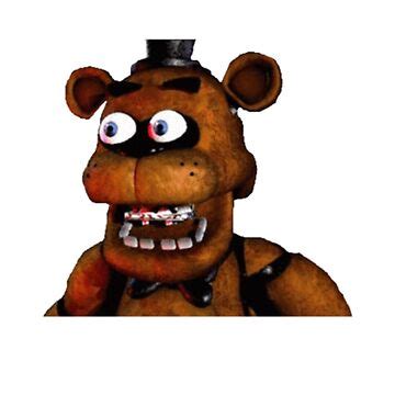 "Shocked Freddy Fazbear meme" Sticker for Sale by FNAFnStuff | Redbubble