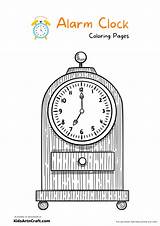 Alarm Clock Coloring Pages For Kids – Free Printables  Art & Craft sketch template