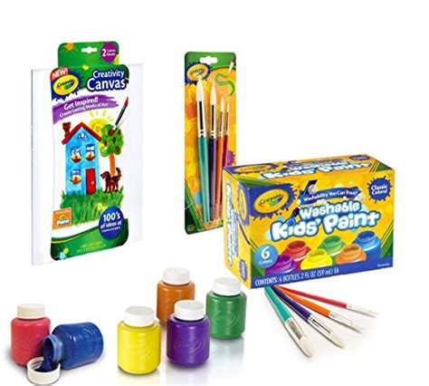 Crayola Washable Kid's Paint (6 count) (Paint Art Set) | Pricepulse