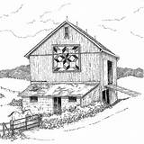 Farm Scene Coloring Pages For Kids Sketch Page sketch template