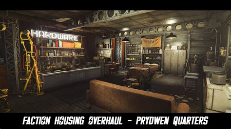 Fallout 4 Mods: Faction Housing Overhaul - Prydwen Quarters - YouTube