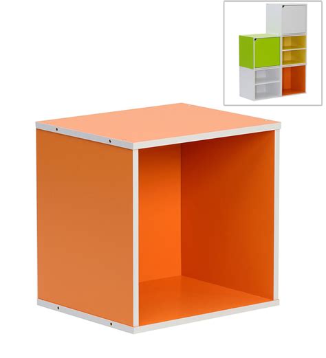 Buy McAnna Storage Shelf in Orange Colour by Mollycoddle Online - Book ...