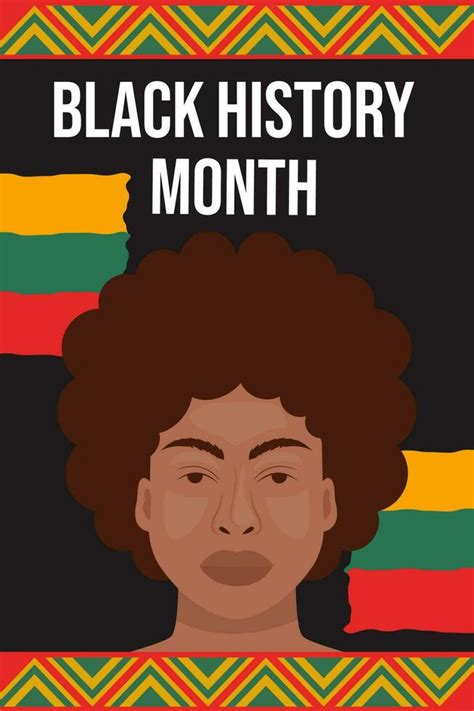 black history month vertical banner illustration design 35585245 Vector Art at Vecteezy
