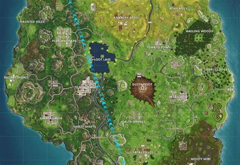 Here's Where The Comet Hit To Kick Off 'Fortnite: Battle Royale' Season 4