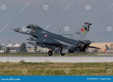 Turkish Air Force F-16 editorial photo. Image of otan - 203394231