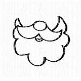 Santa Beard Coloring Pages sketch template