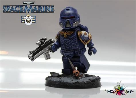 Tactical Space Marine Custom Minifigure | Custom LEGO Minifigures