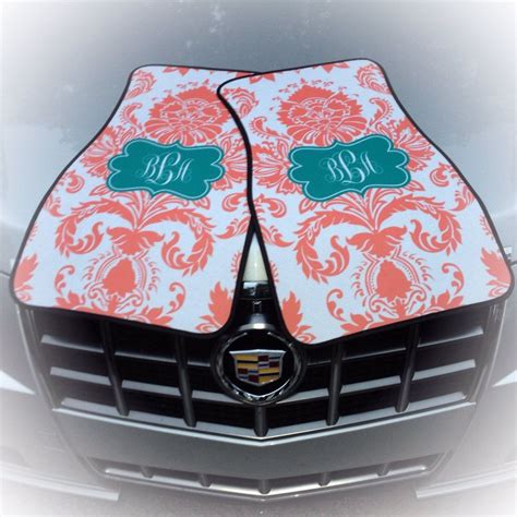 Monogrammed Car Floor Mats, Monogrammed Car Accessories for Women, Monogrammed Gift, Car Mats ...