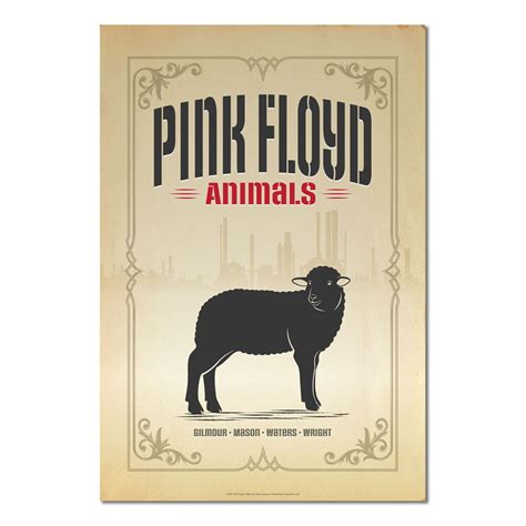 Pink Floyd Animals Sheep Print | Shop the Pink Floyd Official Store