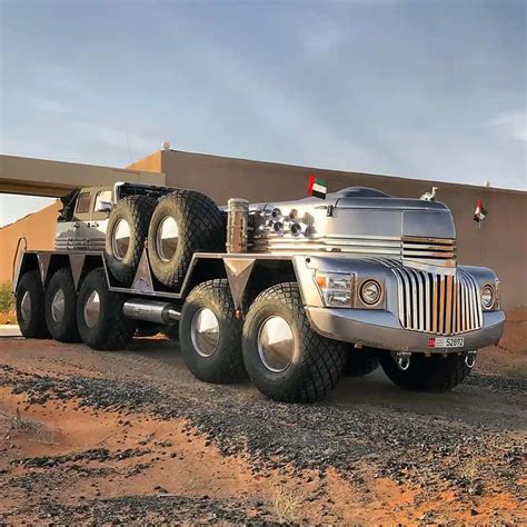 The world’s largest SUV has 10 wheels and it weighs 21 tonnes ...