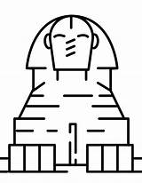 Sphinx coloring page  ColouringPages sketch template