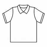 Polo Shirt Coloring Page sketch template
