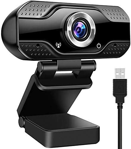 Toyuugo 1080P Full HD Webcam, PC Web Cam Laptop Plug and Play Computer Web Camera with ...