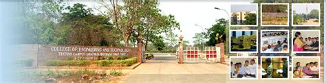 WELCOME TO THE COLLEGE OF ENGINEERING & TECHNOLOGY, BHUBANESWAR