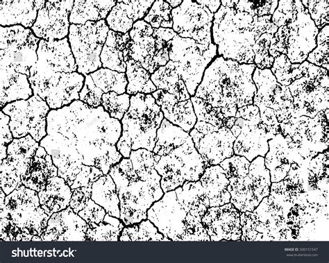 Grunge Black White Crack Texture Background Stock Vector (Royalty Free) 500151547 | Shutterstock