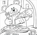 Restaurant Kids Menu Coloring Pages sketch template