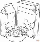 Cereal Boxes And Bowl coloring Page  Free Printable Coloring Pages sketch template