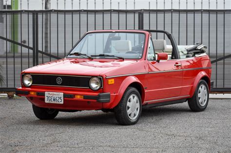 39k-Mile 1987 Volkswagen Cabriolet 5-Speed for sale on BaT Auctions - sold for $12,500 on April ...