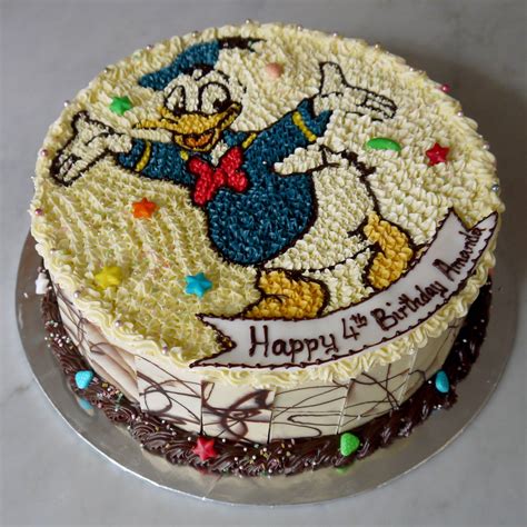 Donald Duck Cakes – Decoration Ideas | Little Birthday Cakes