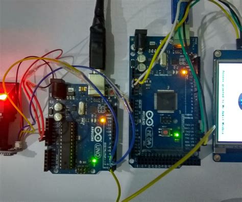 Visuino: Fingerprint Sensor With Nextion Display | Electrical engineering projects, Arduino ...