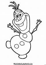 Coloring Pages Olaf Beach Frozen Cute Printable Disney Sven Print Book  sketch template