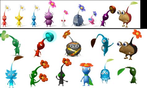 Some pikmin types I made : r/Pikmin