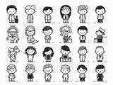Printable People Coloring Page  Coloring sketch template
