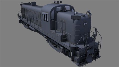 ALCO RS-3 free 3D model | CGTrader