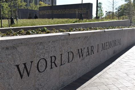 New World War I Memorial Opens In Pershing Park - Parkbench