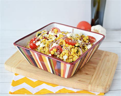 Corn and Feta Cheese Salad - The Rebel Chick