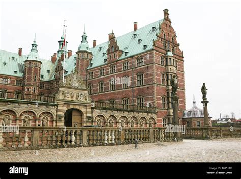 Building at the Hillerod castle, Denmark Stock Photo - Alamy