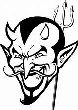 Devil Coloring Pages  Free Printable For Kids sketch template